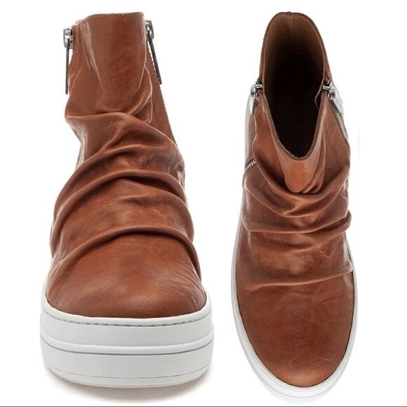 J/Slides Tina Platform High Top Sneakers - Picture 2 of 6